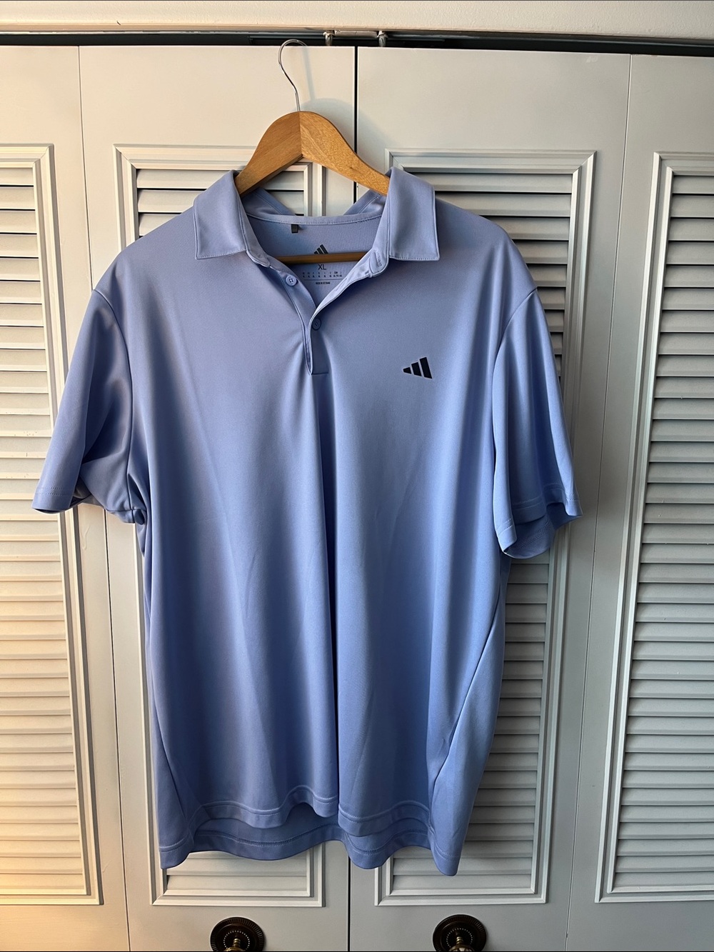 Adidas Men's Light Lavender Performance Polo